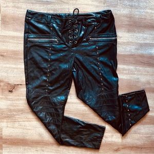 Women’s Leather Pants- never worn